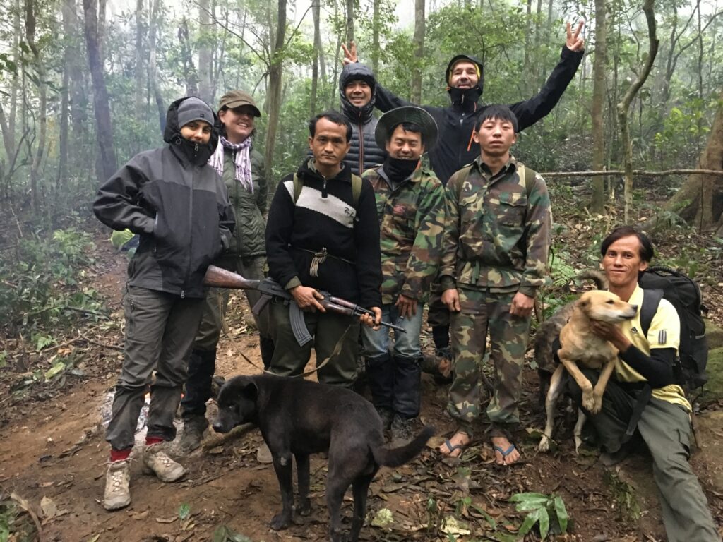 Uczestnicy wyprawy badawczo-naukowej do Laosu w poszukiwaniu saola. fot. Marcin Matuszak